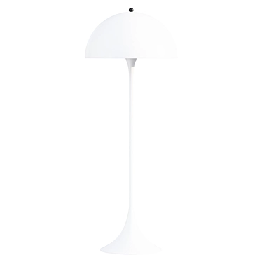 Verner Panton Design Floor Lamp 3D model image 1 