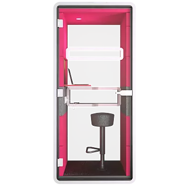 Executive Privacy Booth - HushPhone 3D model image 1 