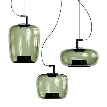 BROKIS LED blown glass pendant lamp