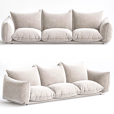 Marenco 3D Sofa Model Set 3D model image 1 