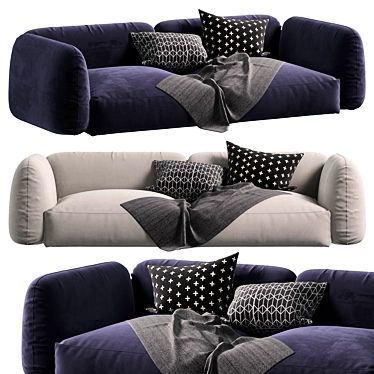  Modern Lotta Agaton Sofa 3D model image 1 