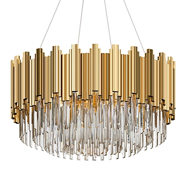 Empire Suspension Mondo II Chandelier 3D model image 1 