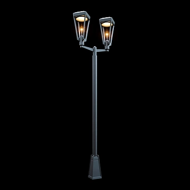 Modern Ashbery Area Lighting Solution 3D model image 1 