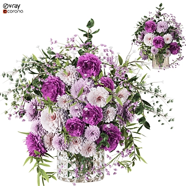 3D Flower Model 2015 Edition 3D model image 1 