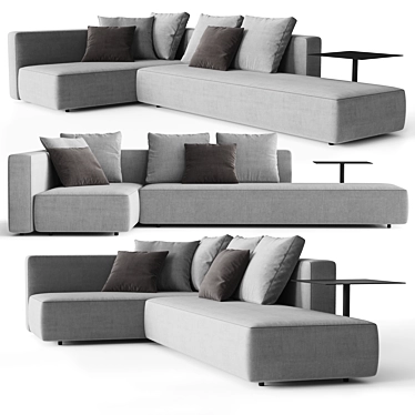 Roda Dandy Sofa Set 3D model image 1 