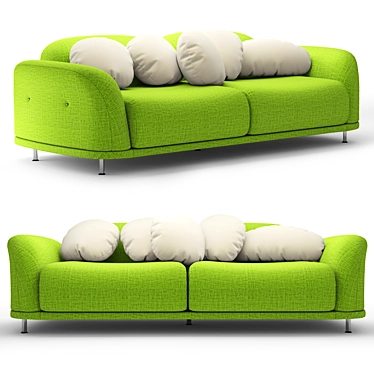 Moooi Cloud Sofa, Modern Design 3D model image 1 