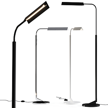 Adjustable Visual Comfort Floor Lamp 3D model image 1 