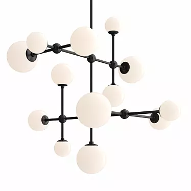 Elegance Illuminated: Sabon Pendant Light 3D model image 1 