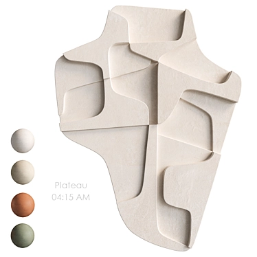 Atelier Plateau Relief Sculpture 3D model image 1 