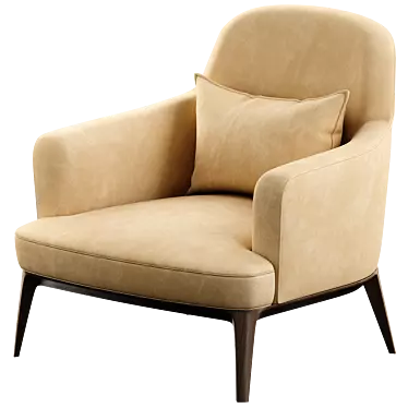 ANE Cozy Armchair for Modern Spaces 3D model image 1 