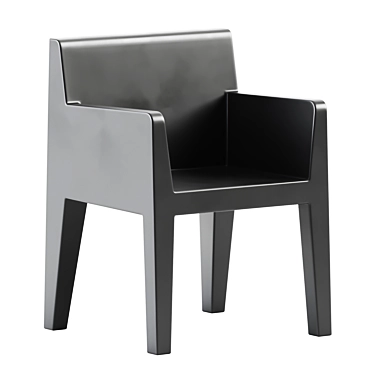 Modern Polished Outdoor Chair 3D model image 1 