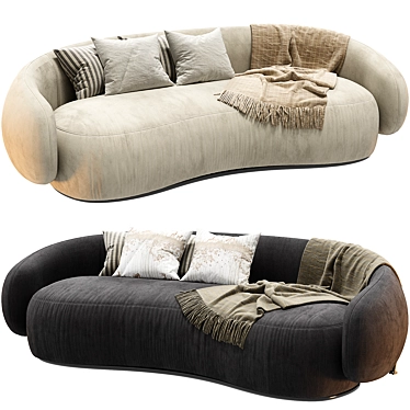 Eichholtz Amore Sofa 3D Model 3D model image 1 