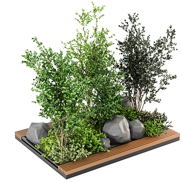 Outdoor Plants Set 420 - 2015 3D model image 1 