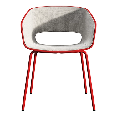 Modern Danish Maree 401 Chair 3D model image 1 