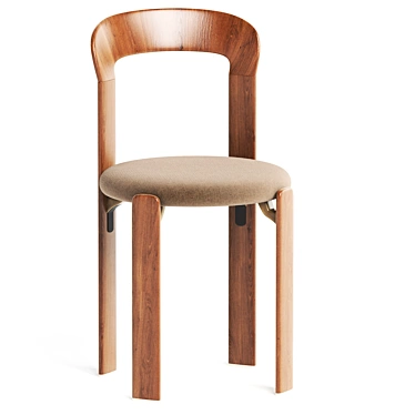  Sleek Modern Designer Rey Chair 3D model image 1 