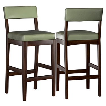 Cadet Bar Stool ALTURA: High-Quality Model 3D model image 1 