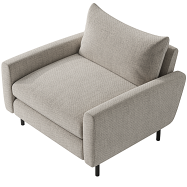 MADE-Russo-Loveseat-Grey Recycled Weave