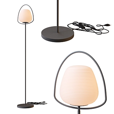 Elegant Moderli Julia Floor Lamp 3D model image 1 