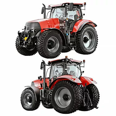 CASE 3 Puma Tractor Model 3D model image 1 