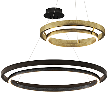 Grace LED Chandelier Pendant Lamp 3D model image 1 