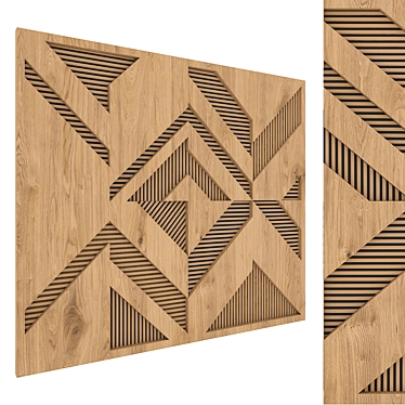 3D wood panels 3