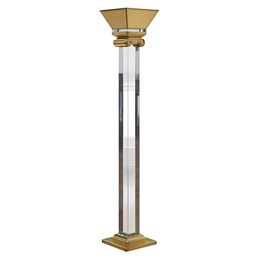 Postmodern Ionic Column Floor Lamp