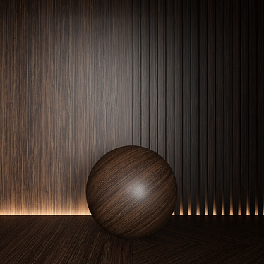 Seamless Wood Material 3D Models 3D model image 1 