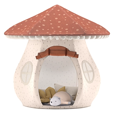 Magical Mushroom Play Tent 3D model image 1 