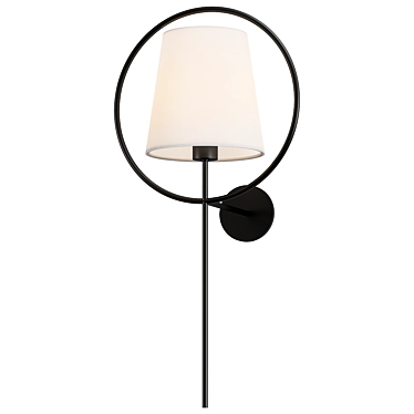 Chic Sunlight Wall Sconce 3D model image 1 