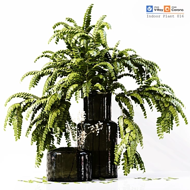 Sophisticated Indoor Plant Model 3D model image 1 