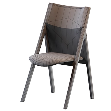 Modern Tela Dining Chair Design 3D model image 1 