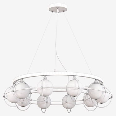 Maytoni Carcass Pendant Lamp: Elegant Lighting Option 3D model image 1 