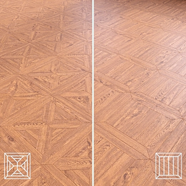  Modular Wood Flooring Model 3D model image 1 