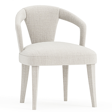 Elegant Mary Q Chair 3D model image 1 