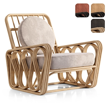 Riviera Lounge Chair by Jonathan Adler