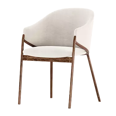 Modern Angel Cerda Chair 3D Model 3D model image 1 