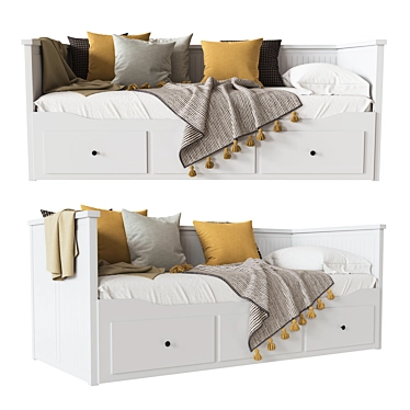 IKEA HEMNES Day Bed Frame 3D model image 1 