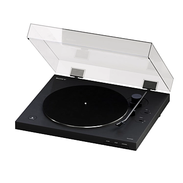 Interactive Vinyl Turntable Experience 3D model image 1 