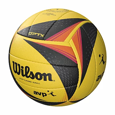 Wilson OPTX AVP Beach Volleyball Ball 3D model image 1 