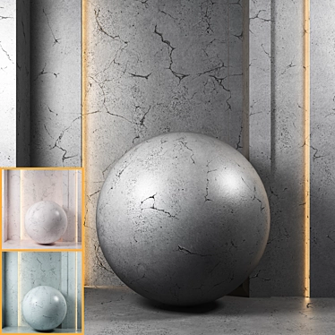 Concrete Texture Collection, 4k Seamless 3D model image 1 