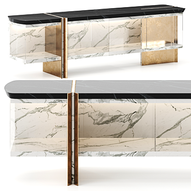 Modern Foil Sideboard By Enne 3D model image 1 