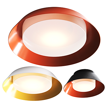 Modern Towna Ceiling Lamp Design 3D model image 1 