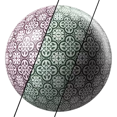 Artisan Mosaic Stone Texture Pack 3D model image 1 