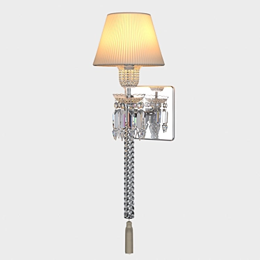 Crystal Hurricane Wall Sconce 3D model image 1 