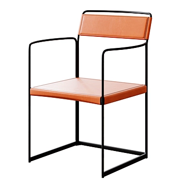 Sleek Alberto Colzani Chair Design 3D model image 1 