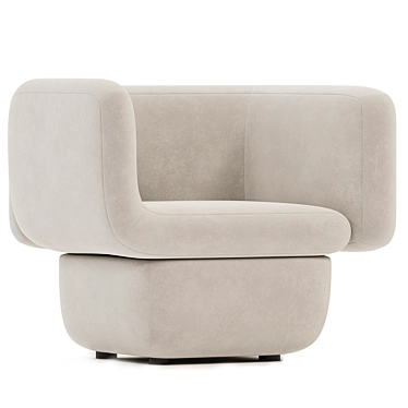 Modern Italian VENTO Sofa Model 3D model image 1 