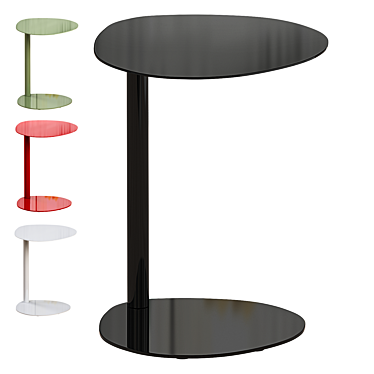 Modern Minimalist Side Table Design 3D model image 1 