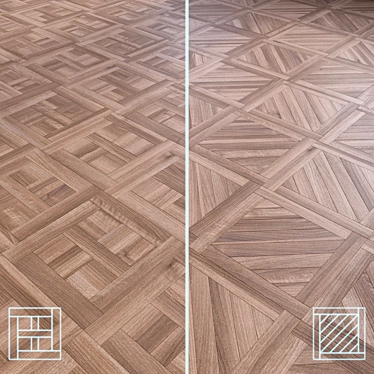 High-Quality Wooden Floor Model 3D model image 1 