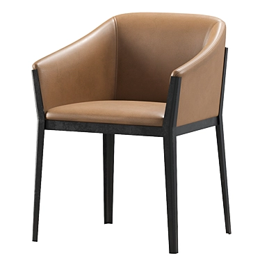 Modern Cassina Slim Cotton Chair 3D model image 1 