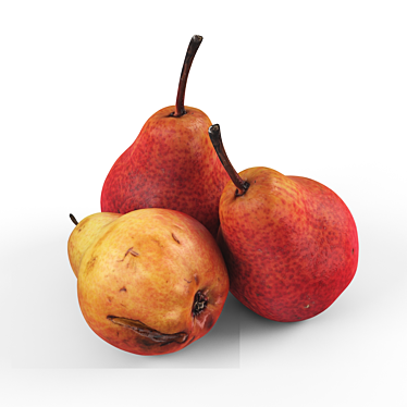 Crimson Pear Delight 3D model image 1 